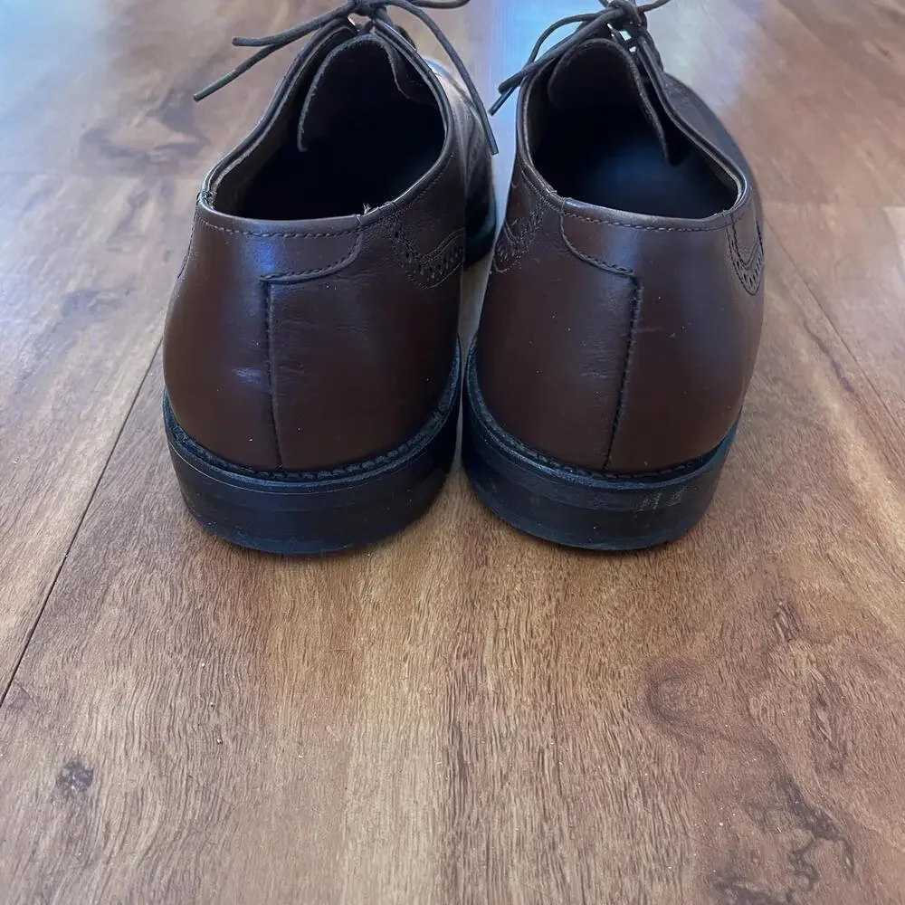 Vintage Allen Edmonds Men's Shoes‎ Size 11C 1993 Chester Brown Wing Tip Oxfords